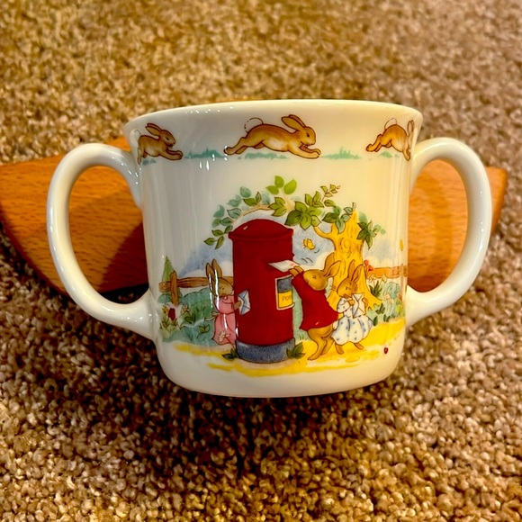 Royal Doulton Other - Bunnykins sippy glass mug